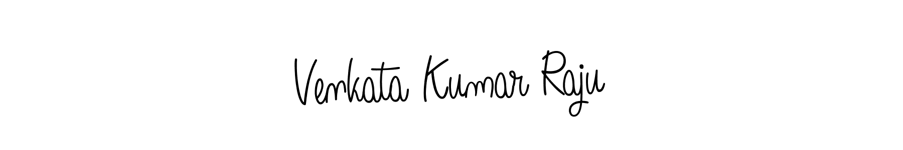 Use a signature maker to create a handwritten signature online. With this signature software, you can design (Angelique-Rose-font-FFP) your own signature for name Venkata Kumar Raju. Venkata Kumar Raju signature style 5 images and pictures png