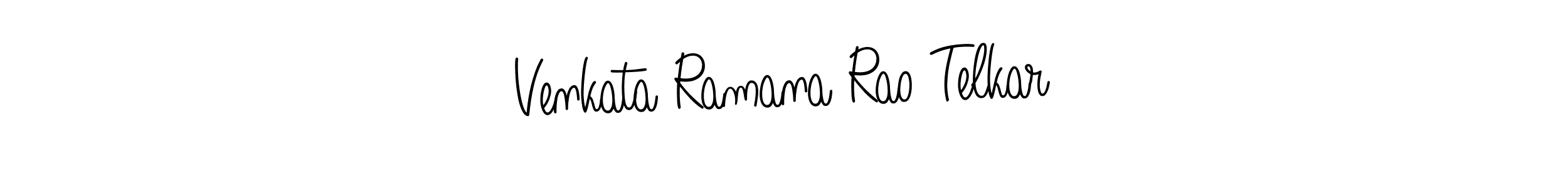 if you are searching for the best signature style for your name Venkata Ramana Rao Telkar. so please give up your signature search. here we have designed multiple signature styles  using Angelique-Rose-font-FFP. Venkata Ramana Rao Telkar signature style 5 images and pictures png