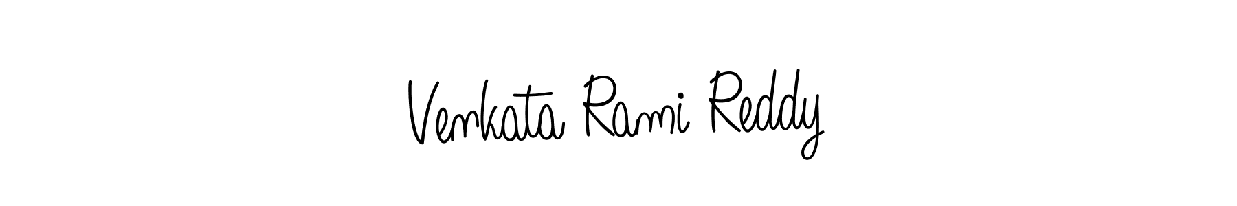 Make a short Venkata Rami Reddy signature style. Manage your documents anywhere anytime using Angelique-Rose-font-FFP. Create and add eSignatures, submit forms, share and send files easily. Venkata Rami Reddy signature style 5 images and pictures png