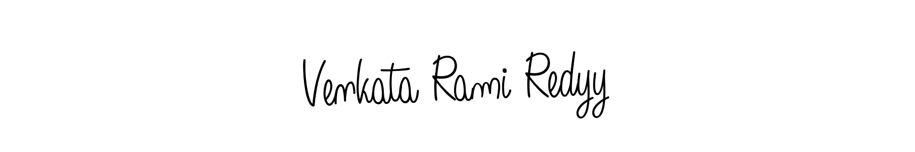 Make a beautiful signature design for name Venkata Rami Redyy. Use this online signature maker to create a handwritten signature for free. Venkata Rami Redyy signature style 5 images and pictures png