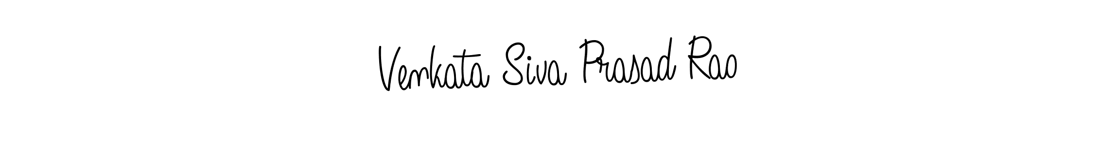 How to make Venkata Siva Prasad Rao name signature. Use Angelique-Rose-font-FFP style for creating short signs online. This is the latest handwritten sign. Venkata Siva Prasad Rao signature style 5 images and pictures png