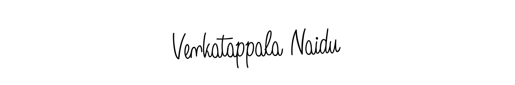 The best way (Angelique-Rose-font-FFP) to make a short signature is to pick only two or three words in your name. The name Venkatappala Naidu include a total of six letters. For converting this name. Venkatappala Naidu signature style 5 images and pictures png