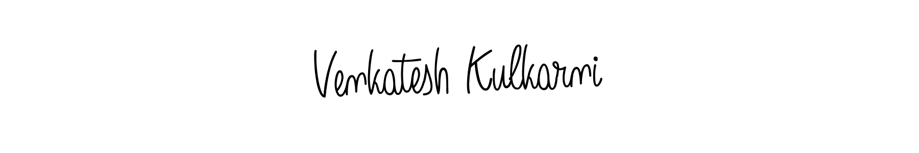 Make a beautiful signature design for name Venkatesh Kulkarni. Use this online signature maker to create a handwritten signature for free. Venkatesh Kulkarni signature style 5 images and pictures png