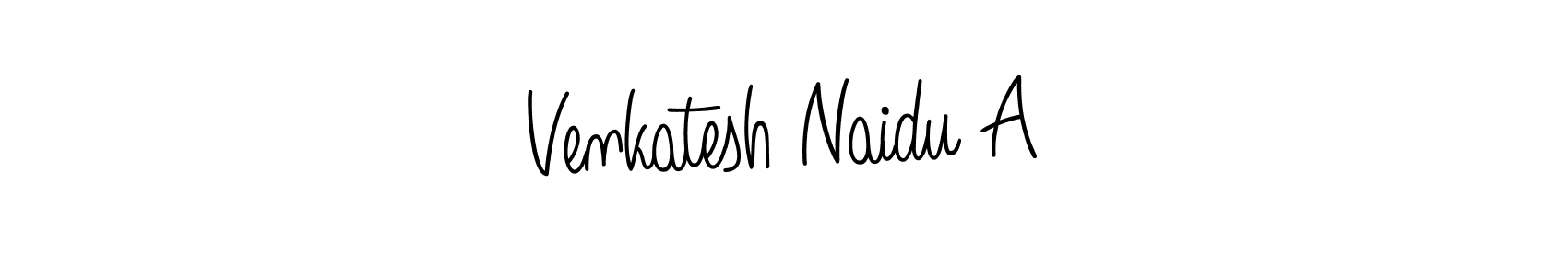 This is the best signature style for the Venkatesh Naidu A name. Also you like these signature font (Angelique-Rose-font-FFP). Mix name signature. Venkatesh Naidu A signature style 5 images and pictures png