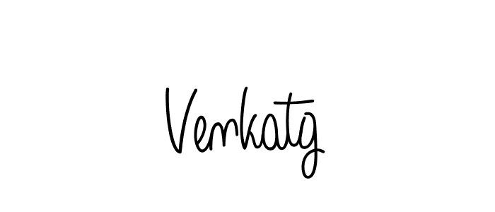 How to make Venkatg signature? Angelique-Rose-font-FFP is a professional autograph style. Create handwritten signature for Venkatg name. Venkatg signature style 5 images and pictures png