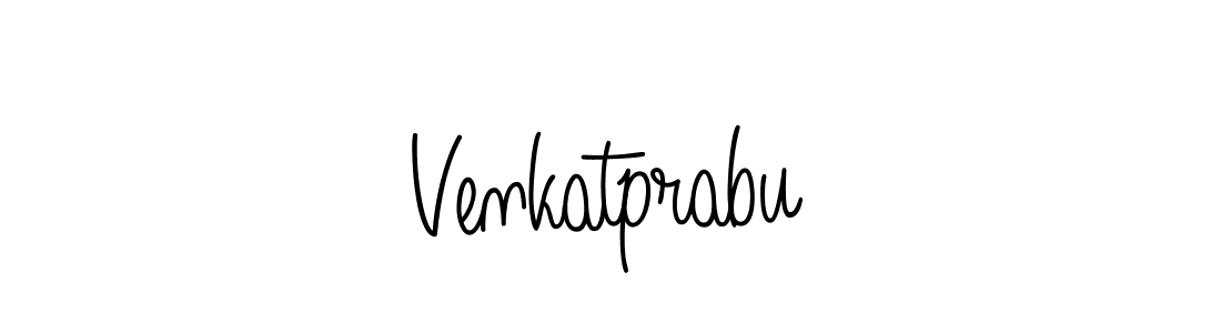 The best way (Angelique-Rose-font-FFP) to make a short signature is to pick only two or three words in your name. The name Venkatprabu include a total of six letters. For converting this name. Venkatprabu signature style 5 images and pictures png