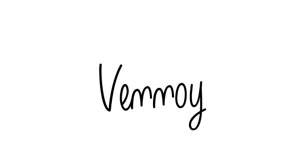 How to Draw Vennoy signature style? Angelique-Rose-font-FFP is a latest design signature styles for name Vennoy. Vennoy signature style 5 images and pictures png