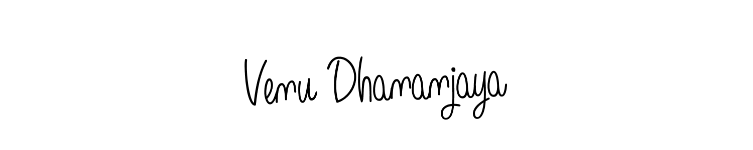 Best and Professional Signature Style for Venu Dhananjaya. Angelique-Rose-font-FFP Best Signature Style Collection. Venu Dhananjaya signature style 5 images and pictures png