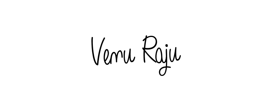 Design your own signature with our free online signature maker. With this signature software, you can create a handwritten (Angelique-Rose-font-FFP) signature for name Venu Raju. Venu Raju signature style 5 images and pictures png