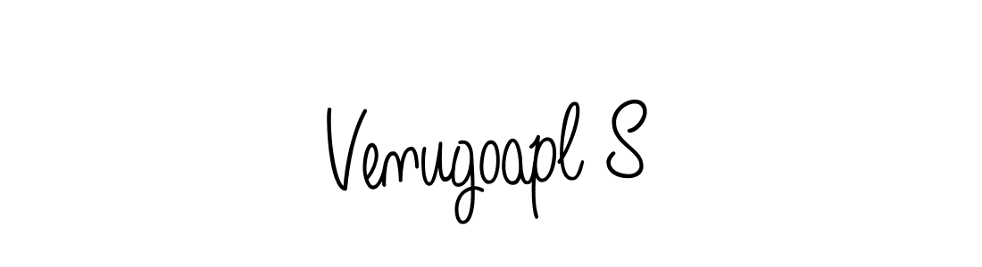 Design your own signature with our free online signature maker. With this signature software, you can create a handwritten (Angelique-Rose-font-FFP) signature for name Venugoapl S. Venugoapl S signature style 5 images and pictures png