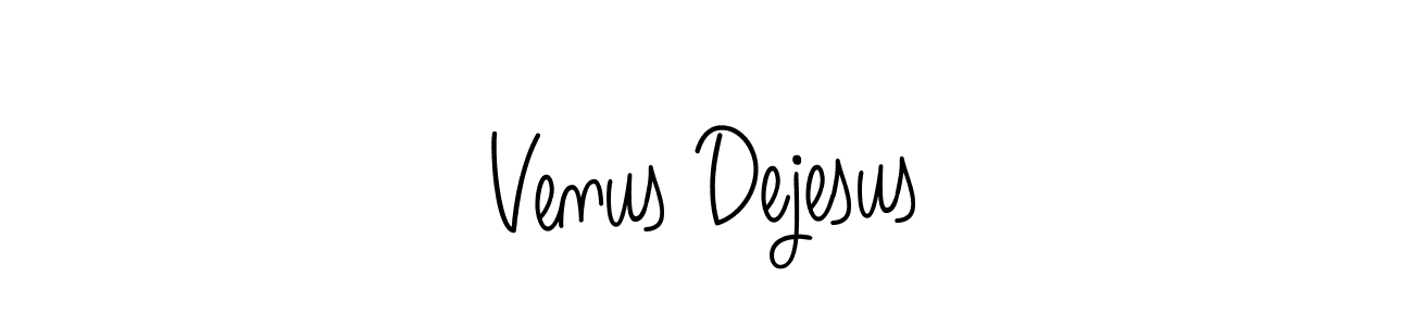 Design your own signature with our free online signature maker. With this signature software, you can create a handwritten (Angelique-Rose-font-FFP) signature for name Venus Dejesus. Venus Dejesus signature style 5 images and pictures png