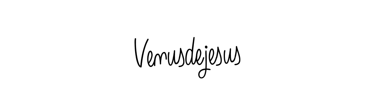 Also we have Venusdejesus name is the best signature style. Create professional handwritten signature collection using Angelique-Rose-font-FFP autograph style. Venusdejesus signature style 5 images and pictures png