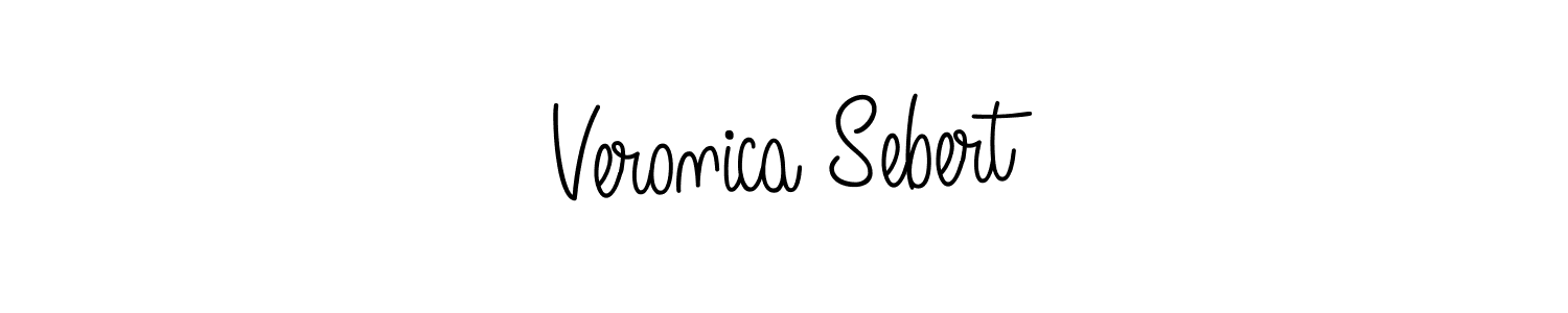 if you are searching for the best signature style for your name Veronica Sebert. so please give up your signature search. here we have designed multiple signature styles  using Angelique-Rose-font-FFP. Veronica Sebert signature style 5 images and pictures png