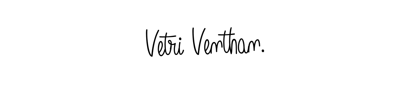 The best way (Angelique-Rose-font-FFP) to make a short signature is to pick only two or three words in your name. The name Vetri Venthan. include a total of six letters. For converting this name. Vetri Venthan. signature style 5 images and pictures png