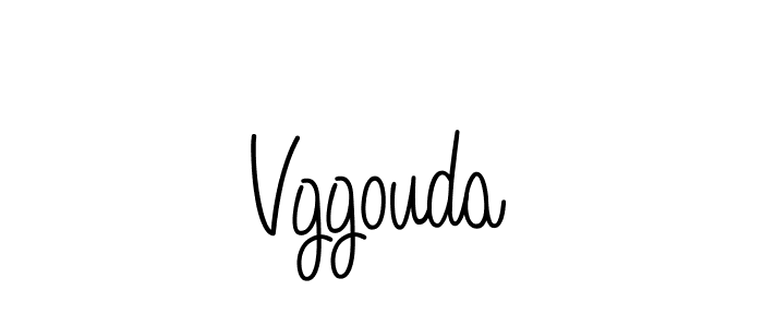 Make a beautiful signature design for name Vggouda. With this signature (Angelique-Rose-font-FFP) style, you can create a handwritten signature for free. Vggouda signature style 5 images and pictures png