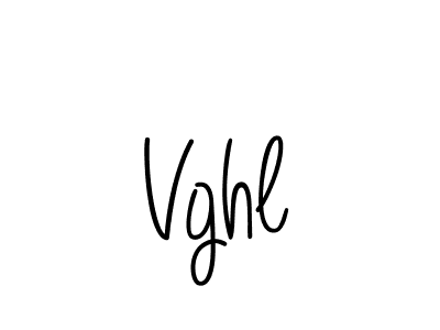 How to make Vghl name signature. Use Angelique-Rose-font-FFP style for creating short signs online. This is the latest handwritten sign. Vghl signature style 5 images and pictures png