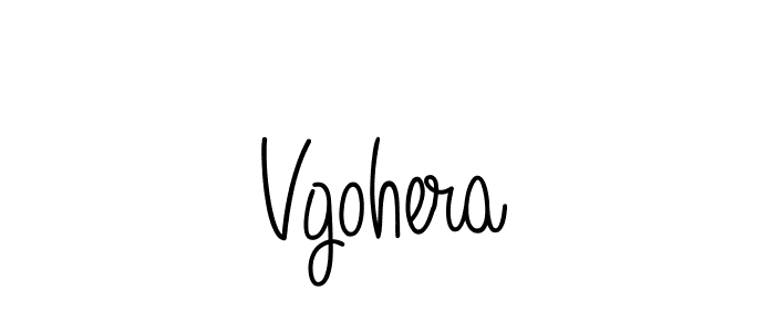 Best and Professional Signature Style for Vgohera. Angelique-Rose-font-FFP Best Signature Style Collection. Vgohera signature style 5 images and pictures png