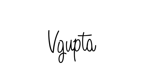 if you are searching for the best signature style for your name Vgupta. so please give up your signature search. here we have designed multiple signature styles  using Angelique-Rose-font-FFP. Vgupta signature style 5 images and pictures png