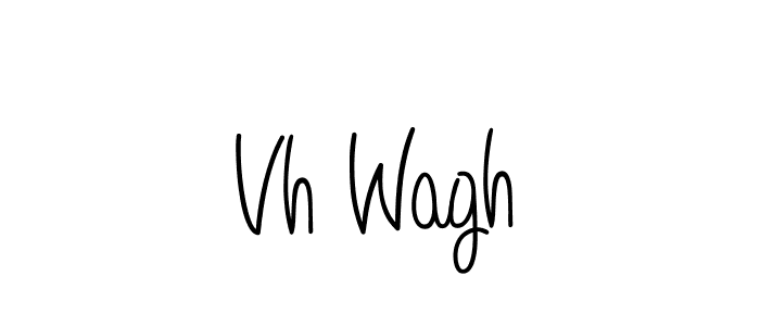 It looks lik you need a new signature style for name Vh Wagh. Design unique handwritten (Angelique-Rose-font-FFP) signature with our free signature maker in just a few clicks. Vh Wagh signature style 5 images and pictures png
