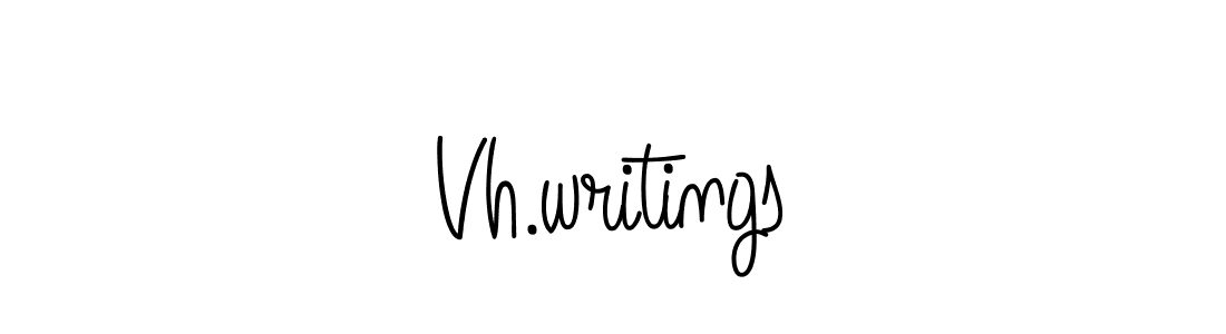 You can use this online signature creator to create a handwritten signature for the name Vh.writings. This is the best online autograph maker. Vh.writings signature style 5 images and pictures png