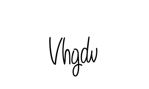 Also we have Vhgdv name is the best signature style. Create professional handwritten signature collection using Angelique-Rose-font-FFP autograph style. Vhgdv signature style 5 images and pictures png