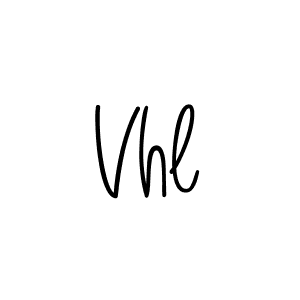 Also we have Vhl name is the best signature style. Create professional handwritten signature collection using Angelique-Rose-font-FFP autograph style. Vhl signature style 5 images and pictures png