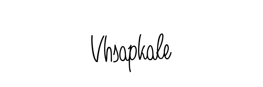 Also we have Vhsapkale name is the best signature style. Create professional handwritten signature collection using Angelique-Rose-font-FFP autograph style. Vhsapkale signature style 5 images and pictures png
