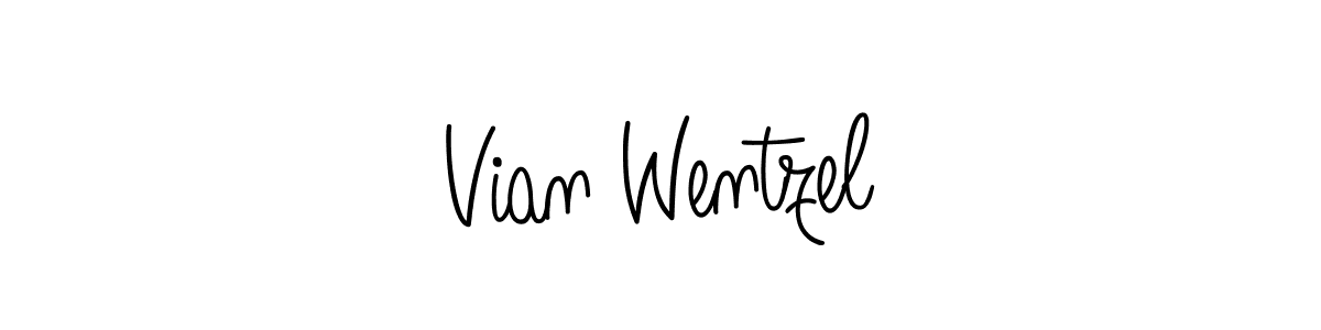 Design your own signature with our free online signature maker. With this signature software, you can create a handwritten (Angelique-Rose-font-FFP) signature for name Vian Wentzel. Vian Wentzel signature style 5 images and pictures png