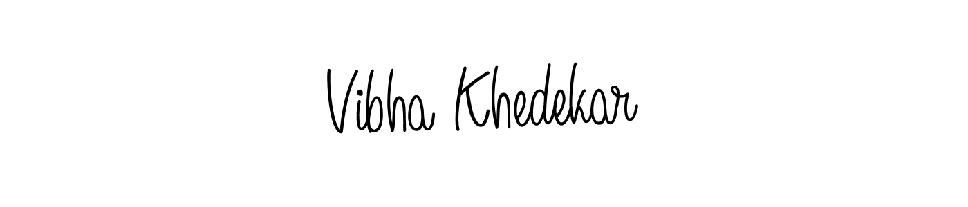 This is the best signature style for the Vibha Khedekar name. Also you like these signature font (Angelique-Rose-font-FFP). Mix name signature. Vibha Khedekar signature style 5 images and pictures png