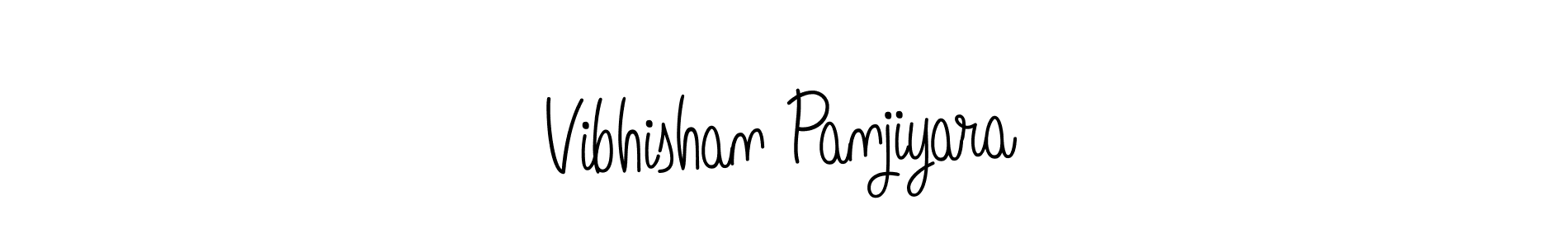 Best and Professional Signature Style for Vibhishan Panjiyara. Angelique-Rose-font-FFP Best Signature Style Collection. Vibhishan Panjiyara signature style 5 images and pictures png