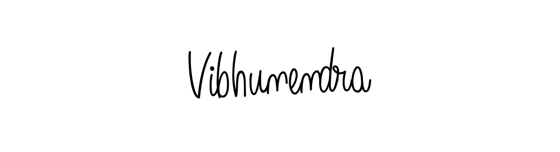 Also we have Vibhunendra name is the best signature style. Create professional handwritten signature collection using Angelique-Rose-font-FFP autograph style. Vibhunendra signature style 5 images and pictures png