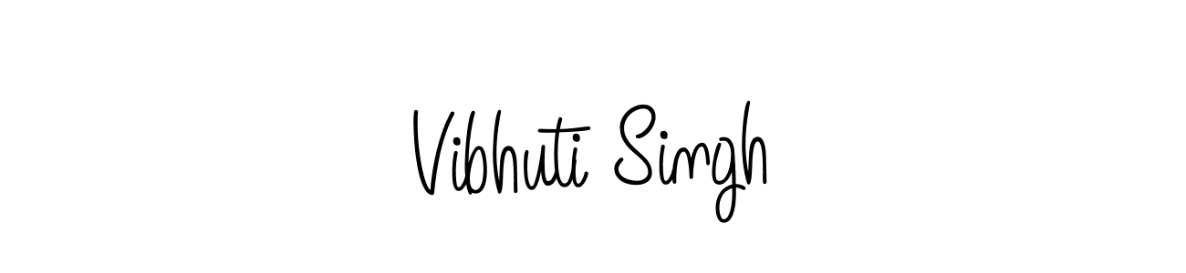 Vibhuti Singh stylish signature style. Best Handwritten Sign (Angelique-Rose-font-FFP) for my name. Handwritten Signature Collection Ideas for my name Vibhuti Singh. Vibhuti Singh signature style 5 images and pictures png