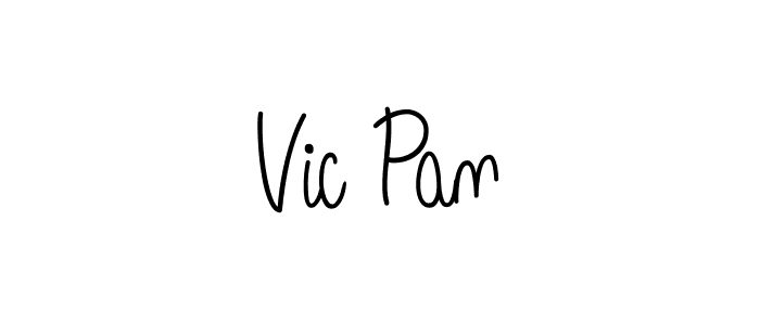 Check out images of Autograph of Vic Pan name. Actor Vic Pan Signature Style. Angelique-Rose-font-FFP is a professional sign style online. Vic Pan signature style 5 images and pictures png