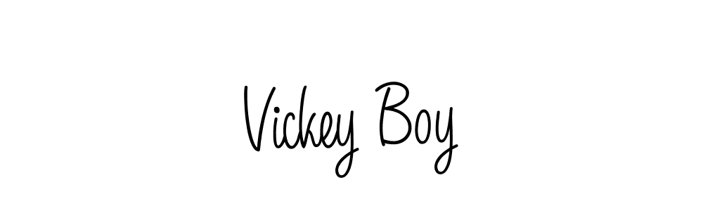 You can use this online signature creator to create a handwritten signature for the name Vickey Boy. This is the best online autograph maker. Vickey Boy signature style 5 images and pictures png