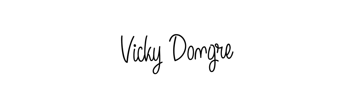 if you are searching for the best signature style for your name Vicky Dongre. so please give up your signature search. here we have designed multiple signature styles  using Angelique-Rose-font-FFP. Vicky Dongre signature style 5 images and pictures png