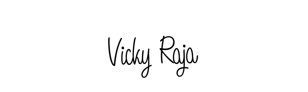 Best and Professional Signature Style for Vicky Raja. Angelique-Rose-font-FFP Best Signature Style Collection. Vicky Raja signature style 5 images and pictures png