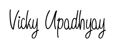 Make your name Vicky Upadhyay memorable on every contract using Angelique-Rose-font-FFP autograph style. Instant transparent background export available. Vicky Upadhyay signature style 5 images and pictures png