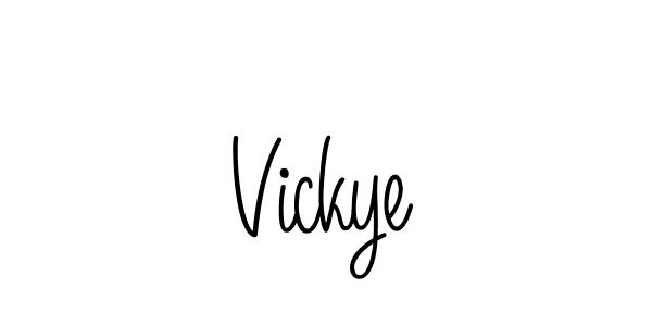 Similarly Angelique-Rose-font-FFP is the best handwritten signature design. Signature creator online .You can use it as an online autograph creator for name Vickye. Vickye signature style 5 images and pictures png