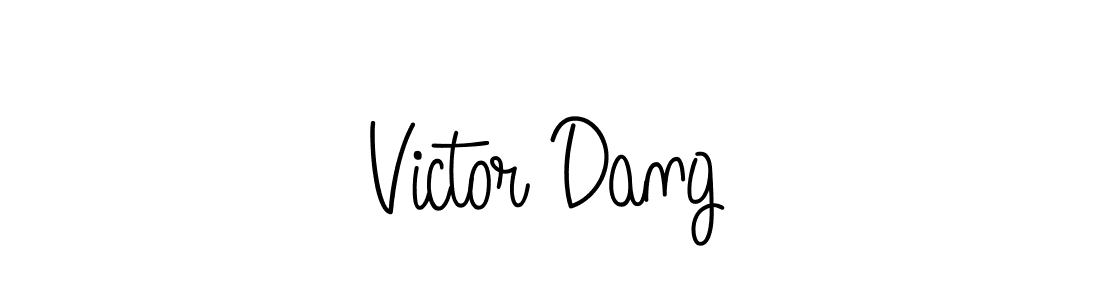 It looks lik you need a new signature style for name Victor Dang. Design unique handwritten (Angelique-Rose-font-FFP) signature with our free signature maker in just a few clicks. Victor Dang signature style 5 images and pictures png