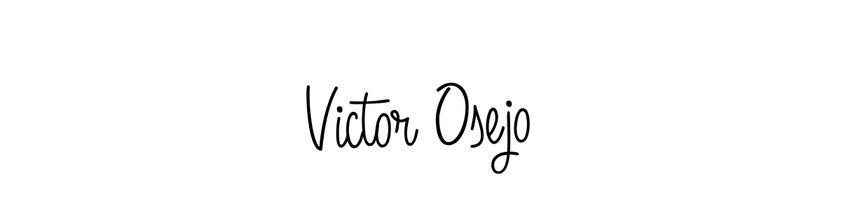 Create a beautiful signature design for name Victor Osejo. With this signature (Angelique-Rose-font-FFP) fonts, you can make a handwritten signature for free. Victor Osejo signature style 5 images and pictures png