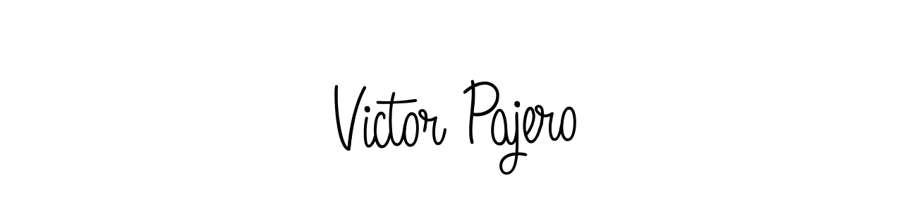 It looks lik you need a new signature style for name Victor Pajero. Design unique handwritten (Angelique-Rose-font-FFP) signature with our free signature maker in just a few clicks. Victor Pajero signature style 5 images and pictures png