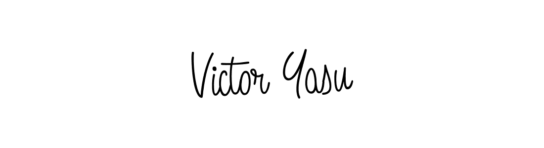 Check out images of Autograph of Victor Yasu name. Actor Victor Yasu Signature Style. Angelique-Rose-font-FFP is a professional sign style online. Victor Yasu signature style 5 images and pictures png