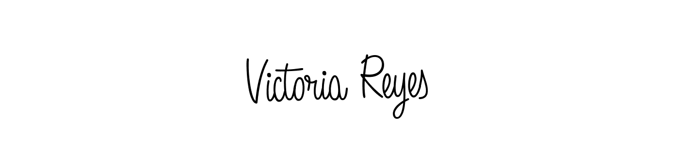 Also we have Victoria Reyes name is the best signature style. Create professional handwritten signature collection using Angelique-Rose-font-FFP autograph style. Victoria Reyes signature style 5 images and pictures png