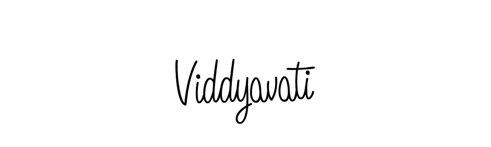 Make a beautiful signature design for name Viddyavati. Use this online signature maker to create a handwritten signature for free. Viddyavati signature style 5 images and pictures png