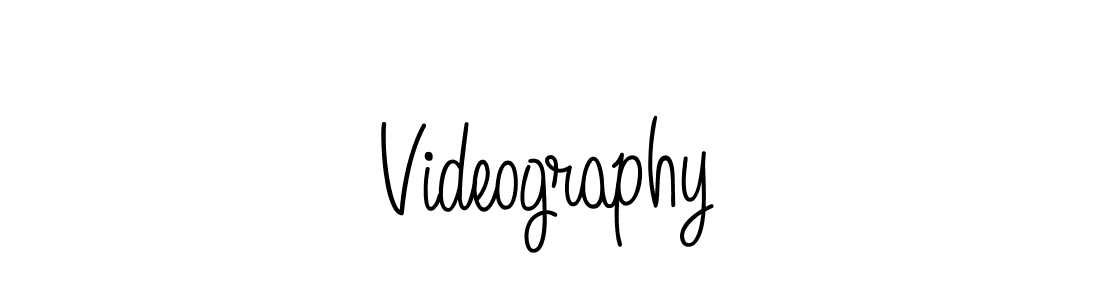 Design your own signature with our free online signature maker. With this signature software, you can create a handwritten (Angelique-Rose-font-FFP) signature for name Videography. Videography signature style 5 images and pictures png