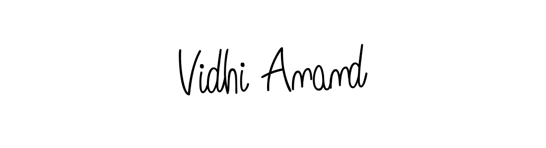 Also You can easily find your signature by using the search form. We will create Vidhi Anand name handwritten signature images for you free of cost using Angelique-Rose-font-FFP sign style. Vidhi Anand signature style 5 images and pictures png