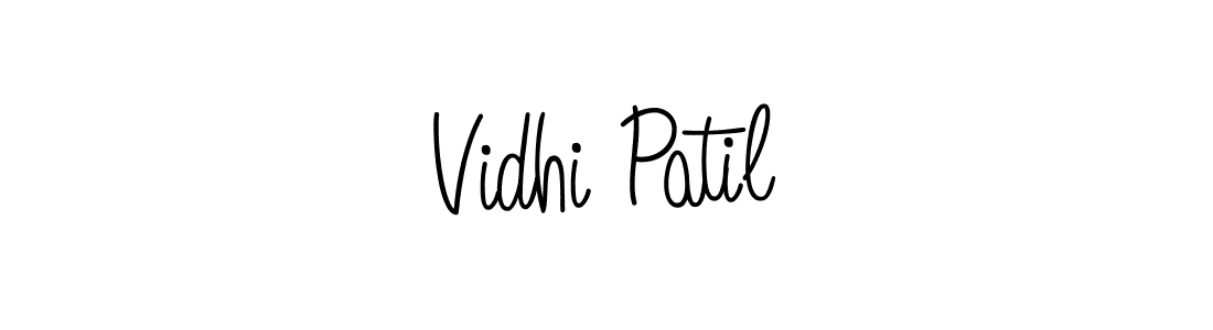 It looks lik you need a new signature style for name Vidhi Patil. Design unique handwritten (Angelique-Rose-font-FFP) signature with our free signature maker in just a few clicks. Vidhi Patil signature style 5 images and pictures png