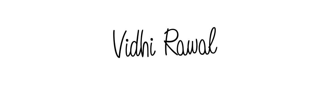 It looks lik you need a new signature style for name Vidhi Rawal. Design unique handwritten (Angelique-Rose-font-FFP) signature with our free signature maker in just a few clicks. Vidhi Rawal signature style 5 images and pictures png
