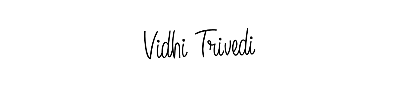 Make a beautiful signature design for name Vidhi Trivedi. Use this online signature maker to create a handwritten signature for free. Vidhi Trivedi signature style 5 images and pictures png