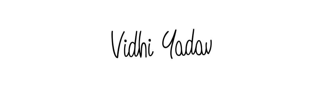 Once you've used our free online signature maker to create your best signature Angelique-Rose-font-FFP style, it's time to enjoy all of the benefits that Vidhi Yadav name signing documents. Vidhi Yadav signature style 5 images and pictures png